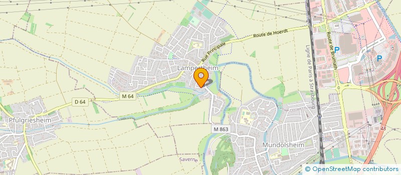 localisation de l'entreprise KAISER PRODUCTION  MUNDOLSHEIM