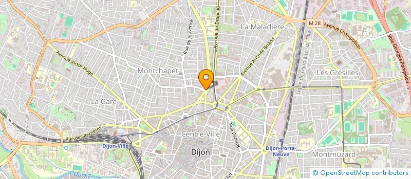 localisation de l'entreprise KAISER-STOILOV à DIJON