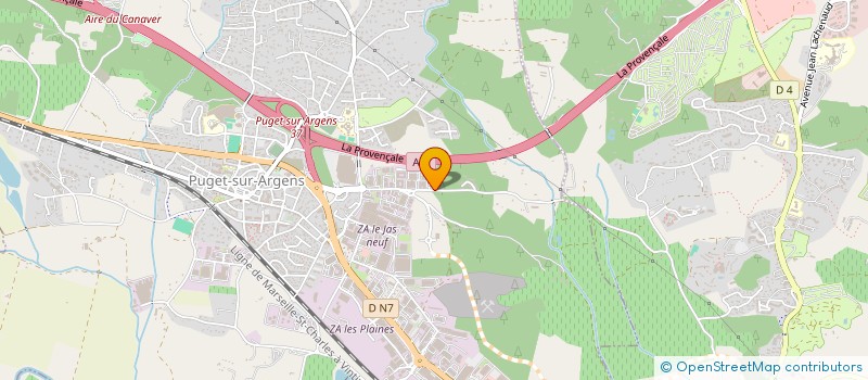 localisation de l'entreprise KAISERSPARE à PUGET-SUR-ARGENS