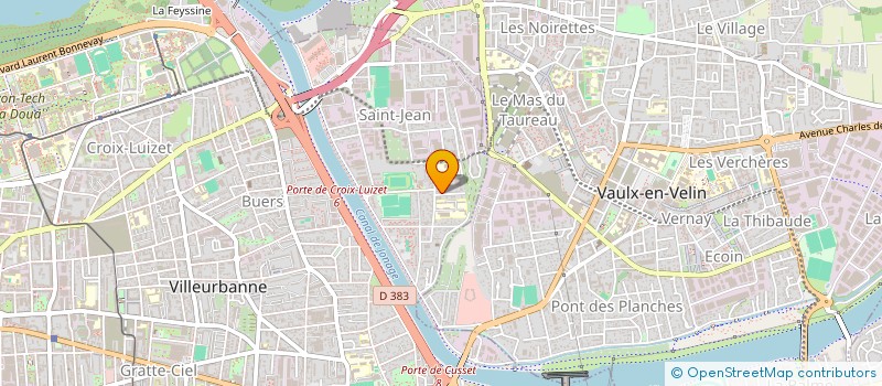 localisation de l'entreprise KAISI SERVICES  VILLEURBANNE