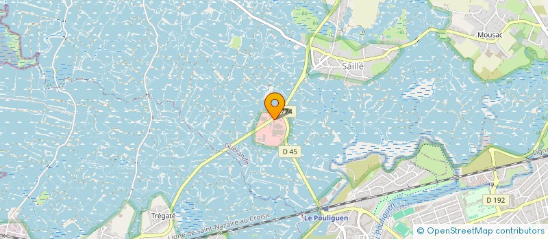 localisation de l'entreprise KAISS  GUERANDE