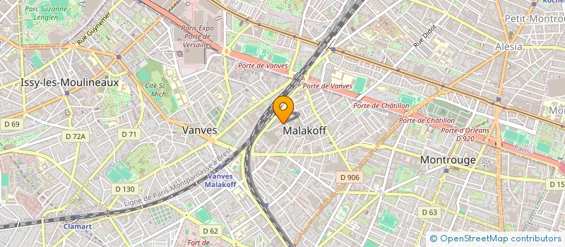 localisation de l'entreprise KAITAL  MALAKOFF