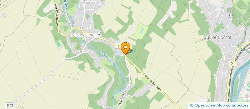 localisation de l'entreprise KAITEN  NESLES-LA-VALLEE