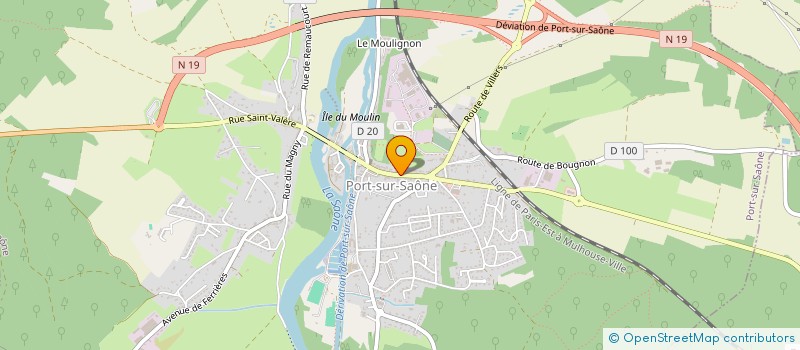 localisation de l'entreprise KAITLINE  PORT-SUR-SAONE