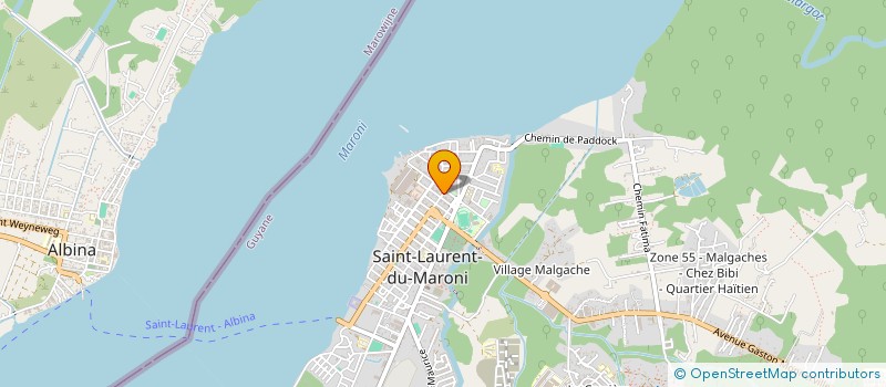 localisation de l'entreprise KAIXIANG à SAINT-LAURENT-DU-MARONI