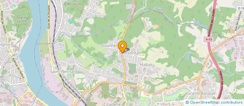 localisation de l'entreprise KAIXO à BAYONNE