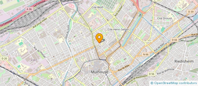 localisation de l'entreprise KAIYO  MULHOUSE