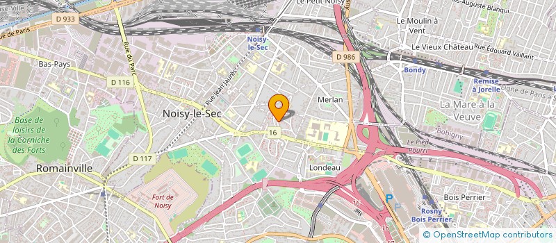 localisation de l'entreprise KAIZEN COMPAGNIE à NOISY-LE-SEC