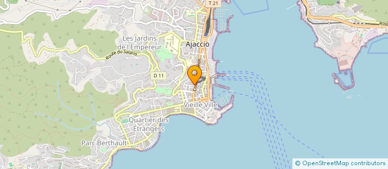 localisation de l'entreprise KAIZEN INSTITUT à AJACCIO