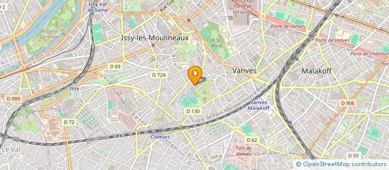 localisation de l'entreprise KAIZEN LABS  ISSY-LES-MOULINEAUX