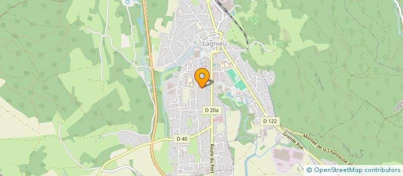 localisation de l'entreprise KAIZEN PERFORMANCE  LAGNIEU