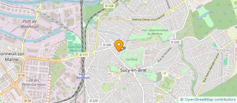 localisation de l'entreprise KAIZENIC  SUCY-EN-BRIE