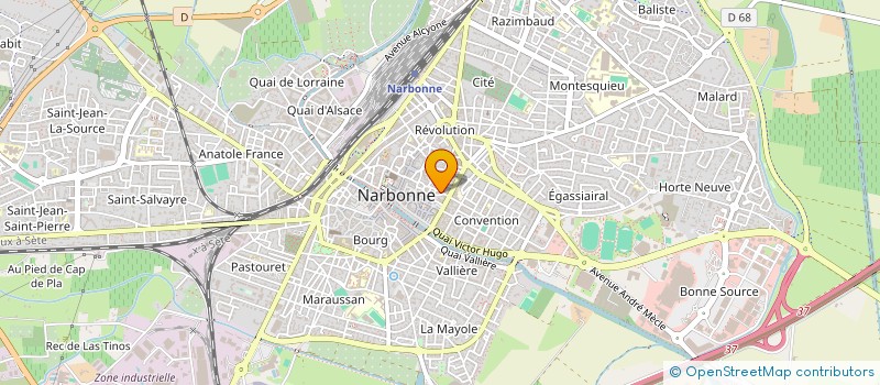 localisation de l'entreprise KAIZER à NARBONNE
