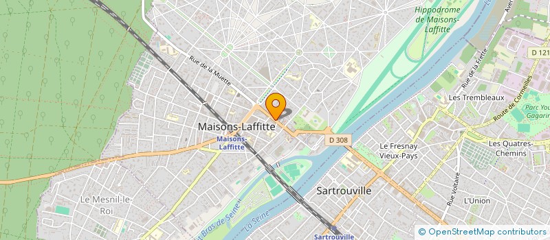 localisation de l'entreprise KAIZOKU CORP  MAISONS-LAFFITTE