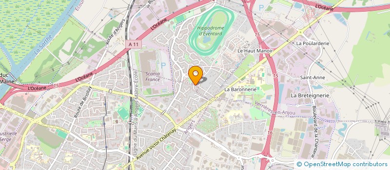 localisation de l'entreprise KAJALA  ECOUFLANT