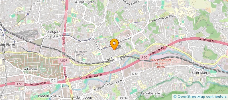 localisation de l'entreprise KAJANO à MARSEILLE