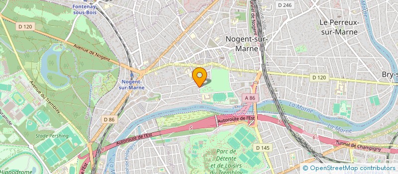 localisation de l'entreprise KAJEACA  NOGENT-SUR-MARNE