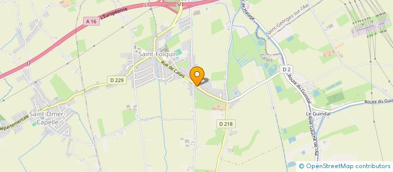 localisation de l'entreprise KAJESTA  SAINT-FOLQUIN