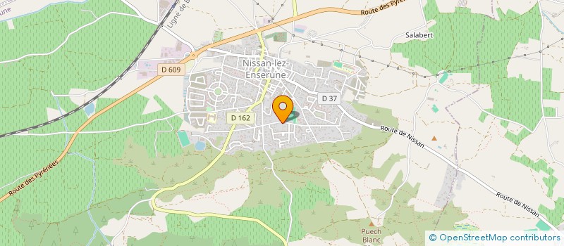 localisation de l'entreprise KAJU  NISSAN-LEZ-ENSERUNE