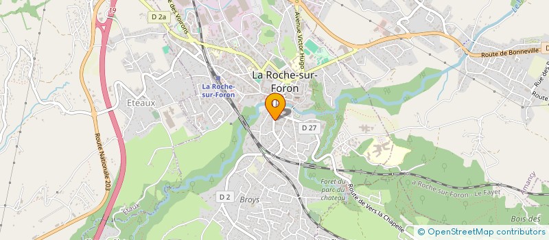 localisation de l'entreprise KAJUEL  LA ROCHE-SUR-FORON