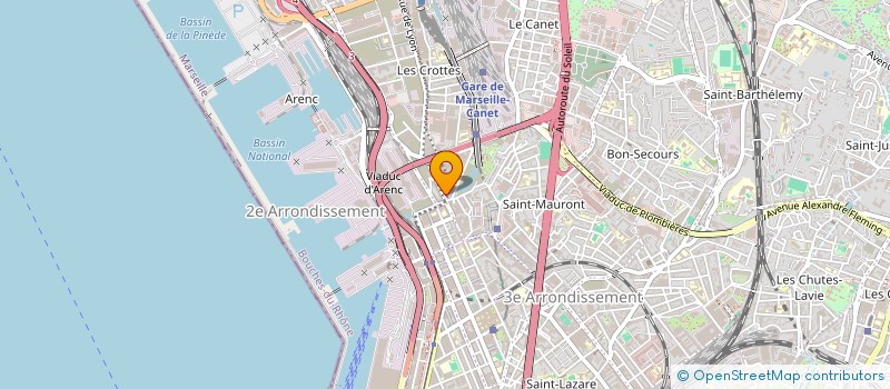 localisation de l'entreprise KAK GESTION à MARSEILLE