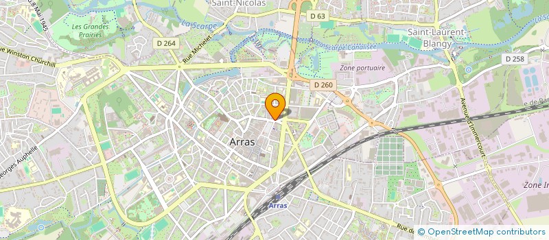 localisation de l'entreprise KAK40 à ARRAS