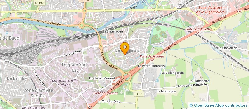 localisation de l'entreprise KAKAI  CESSON-SEVIGNE