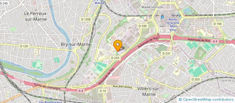 localisation de l'entreprise KAKEMONO  BRY-SUR-MARNE