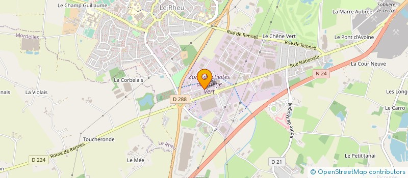 localisation de l'entreprise KAKI CRAZY à LE RHEU