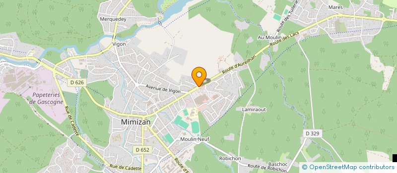 localisation de l'entreprise KAKILAMBE  MIMIZAN