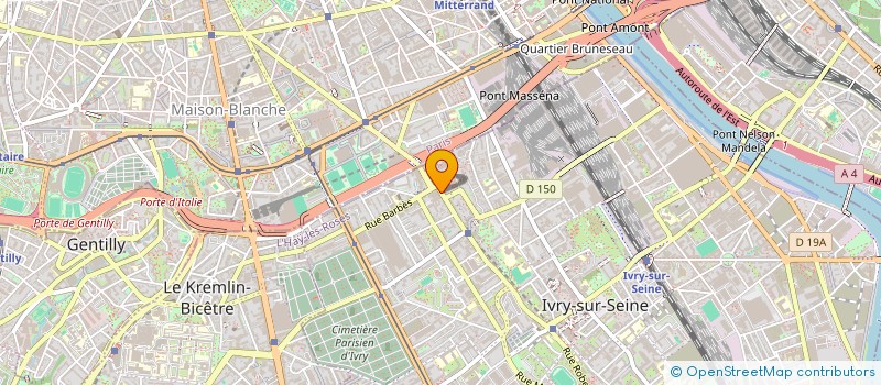 localisation de l'entreprise KAKINANG  IVRY-SUR-SEINE