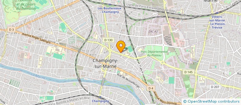 localisation de l'entreprise KAKISH TRANSPORT à CHAMPIGNY-SUR-MARNE