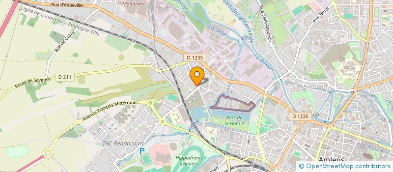 localisation de l'entreprise KAKKAS INVEST à AMIENS