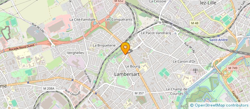 localisation de l'entreprise KAKTUS à LAMBERSART