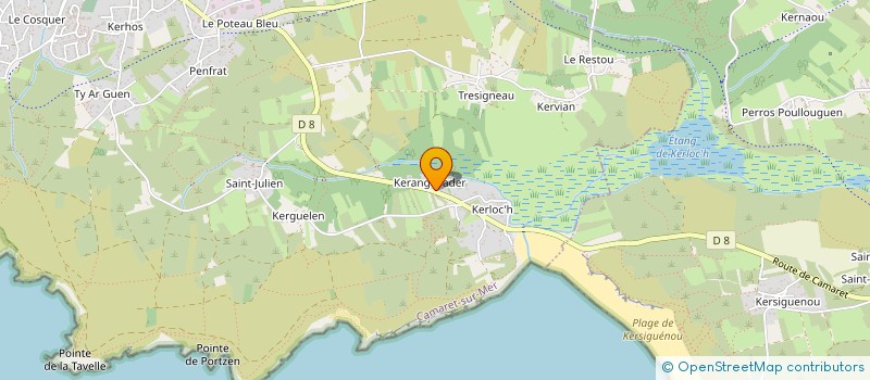 localisation de l'entreprise KAKTUZ  CAMARET-SUR-MER