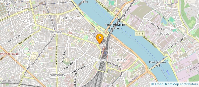 localisation de l'entreprise KAKU HAIR COLORIST  BORDEAUX