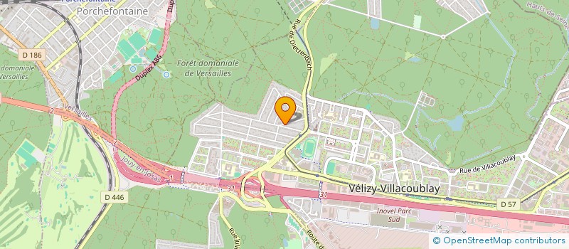 localisation de l'entreprise KAL INVEST  VELIZY-VILLACOUBLAY