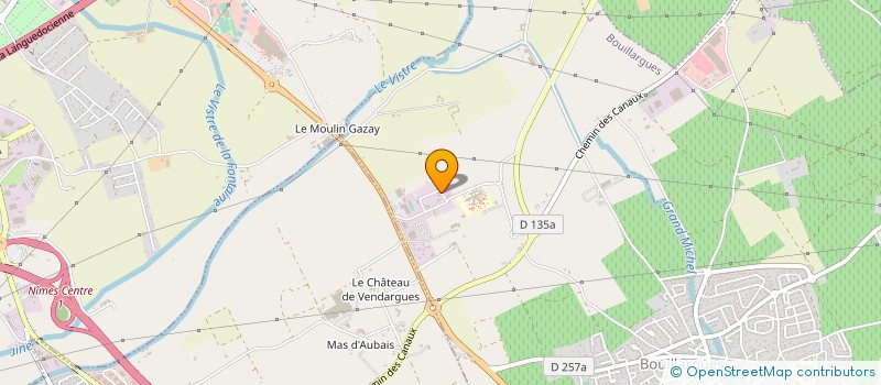 localisation de l'entreprise KAL'ISOL  BOUILLARGUES