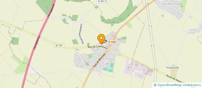 localisation de l'entreprise KAL-LINS  FROISSY