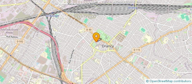 localisation de l'entreprise KAL&M à DRANCY