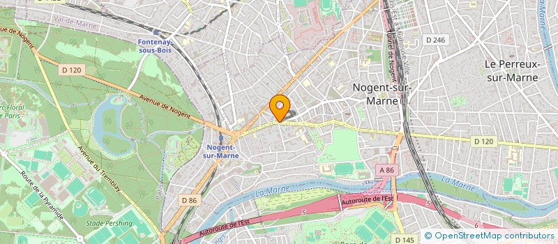 localisation de l'entreprise KALA  NOGENT-SUR-MARNE