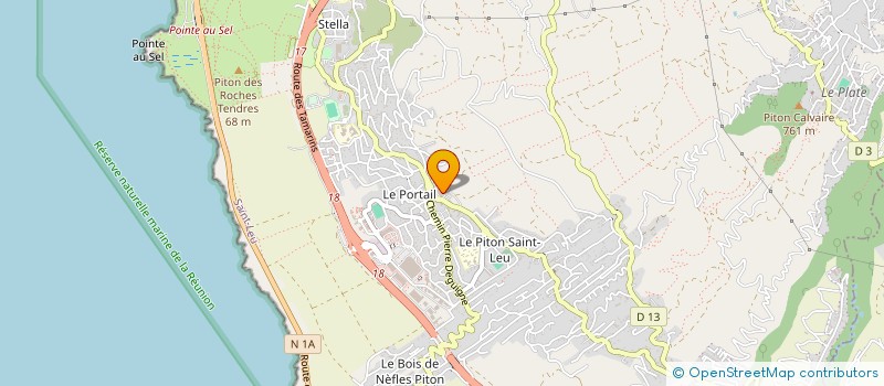 localisation de l'entreprise KALABA  SAINT-LEU