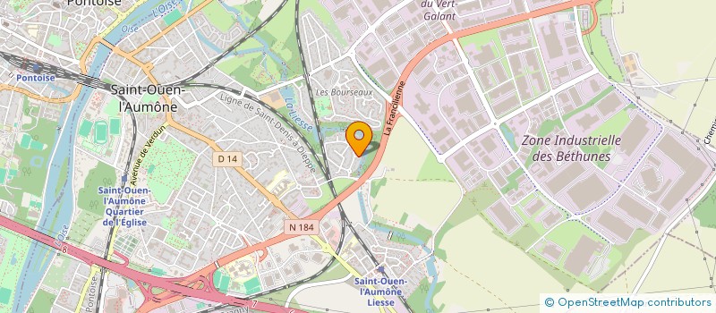 localisation de l'entreprise KALABHAVANAM  SAINT-OUEN-L'AUMONE