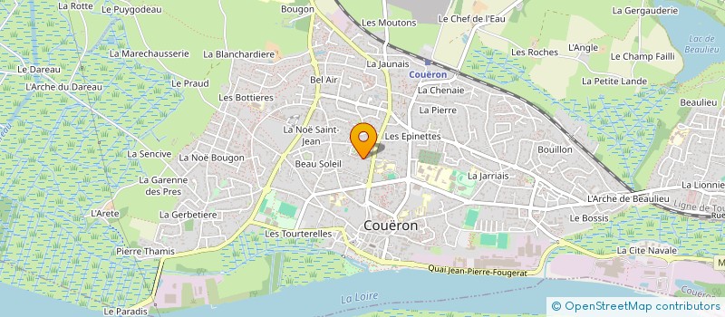 localisation de l'entreprise KALACHO à COUERON