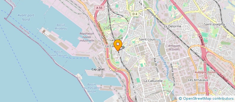 localisation de l'entreprise KALADE-SYNDIK  MARSEILLE