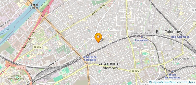 localisation de l'entreprise KALAGA  COLOMBES