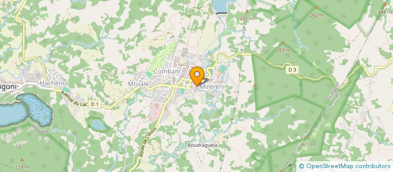 localisation de l'entreprise KALAGA à TSINGONI