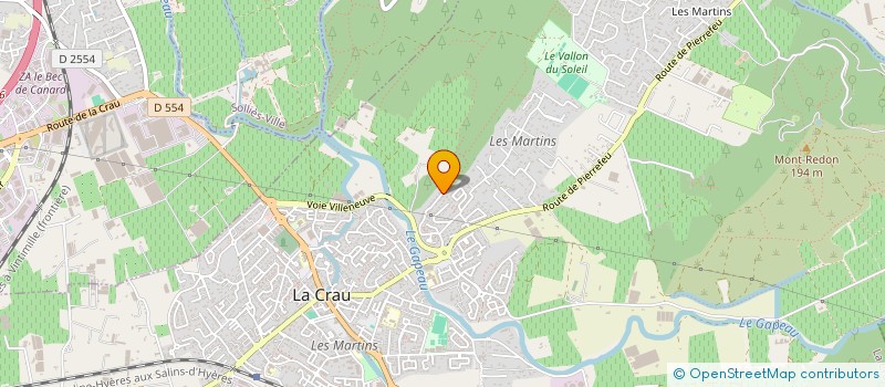 localisation de l'entreprise KALAGANS  LA CRAU