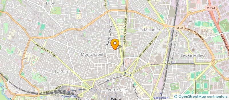 localisation de l'entreprise KALAKUTA  DIJON