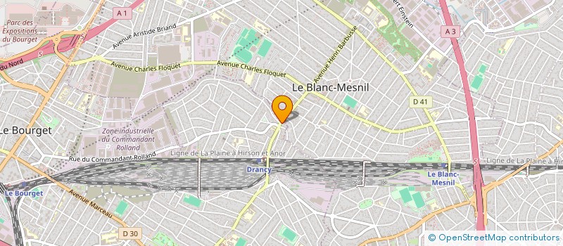 localisation de l'entreprise KALAN  DRANCY